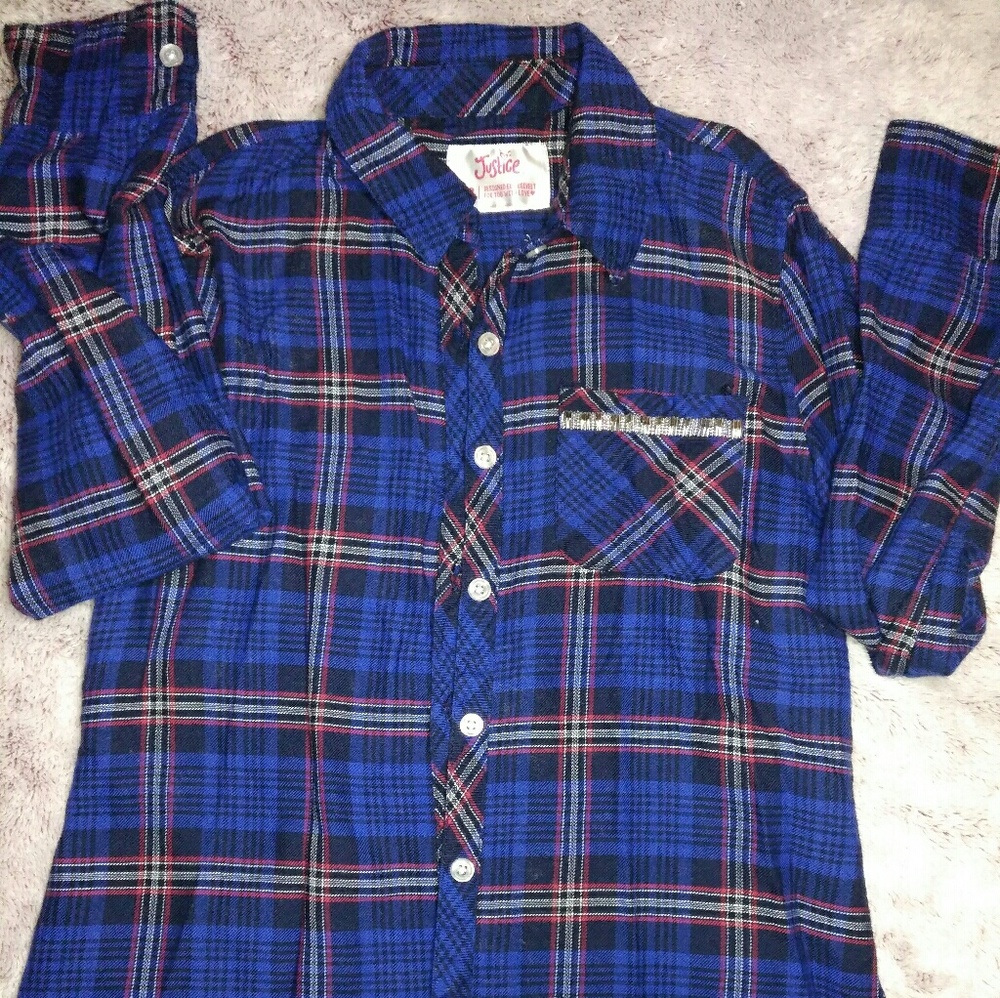 Girls justice shirt